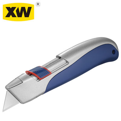 İyi bir fiyat. Çinko Alaşımlı Geri Çekilebilir Süper Güvenlik Bıçakları Kesici Yumuşak Dokunuşlu TPR Kavrama SX1200 çevrimiçi