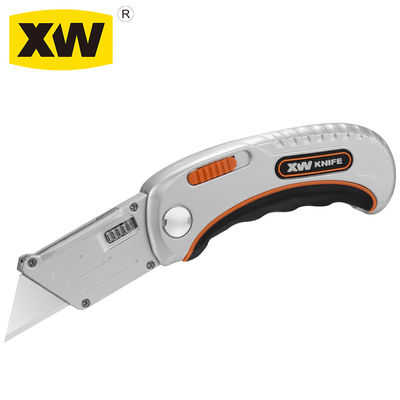 Un buon prezzo. Coltello multiuso pieghevole per impieghi gravosi in lega di zinco con impugnatura in TPR soft touch SX671 in linea