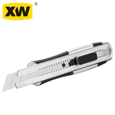 Giá tốt. Dao rọc giấy tự động khóa bằng nhôm thiết kế mới, lưỡi 25mm, bọc ngoài Sx9025 trực tuyến